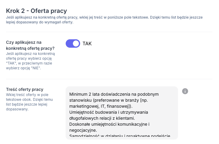 Oferta pracy
